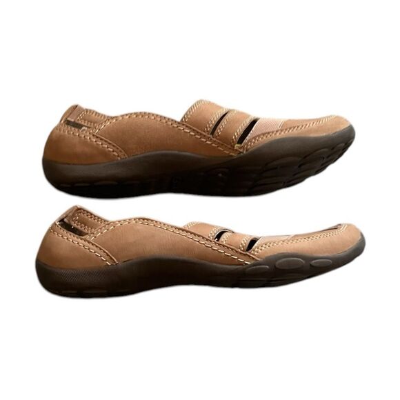 Collections by Clarks, Brown Suede Loafers - Picture 3 of 5